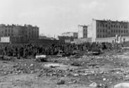 Getto, 6 stycznia 1945 r. cmentarz przy Wesołej